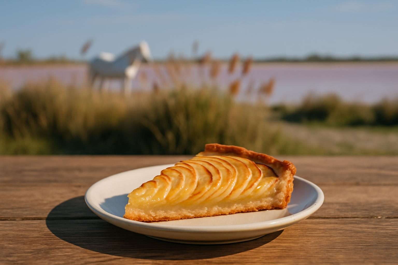 Tarte aux pommes dorée (photo non contractuelle)
